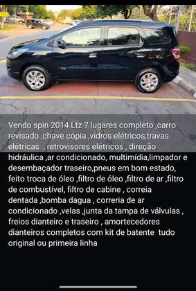 CHEVROLET SPIN 1.8 LTZ 8V FLEX 4P AUTOMÁTICO